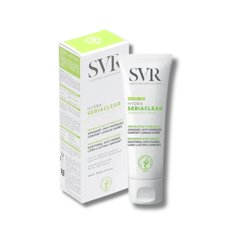 SVR Sebiaclear Hydra - Crema Hidratante Reparadora para Piel Propensa al Acné