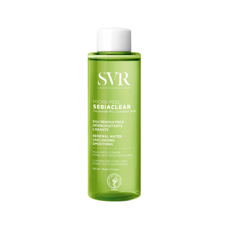 SVR Micro-Peel Loción Exfoliante para Pieles Mixtas y Grasas con Acné