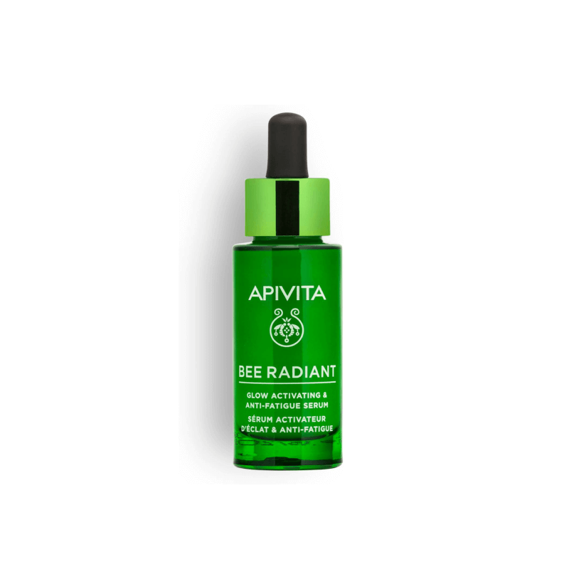 Apivita Bee Radiant Serum productos dermocometicos para rutina de skincare cosmeticos belleza salud de la piel acne arrugas manchas belihebe by doctora luisa obregon barranquilla colombia