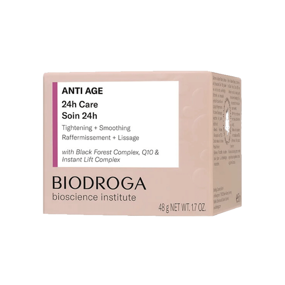 BIODROGA-ANTI-AGE-24-H-CARE-48G-SELVA-NEGRA-2 productos dermocometicos para rutina de skincare cosmeticos belleza salud de la piel acne arrugas manchas belihebe by doctora luisa obregon barranquilla colombia