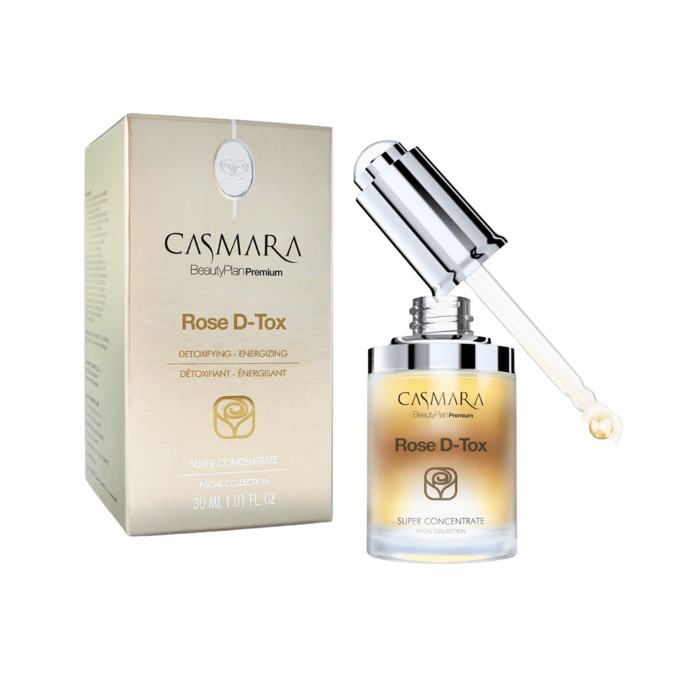 Casmara Rose D-Tox Super Concentrate productos dermocometicos para rutina de skincare cosmeticos belleza salud de la piel acne arrugas manchas belihebe by doctora luisa obregon barranquilla colombia