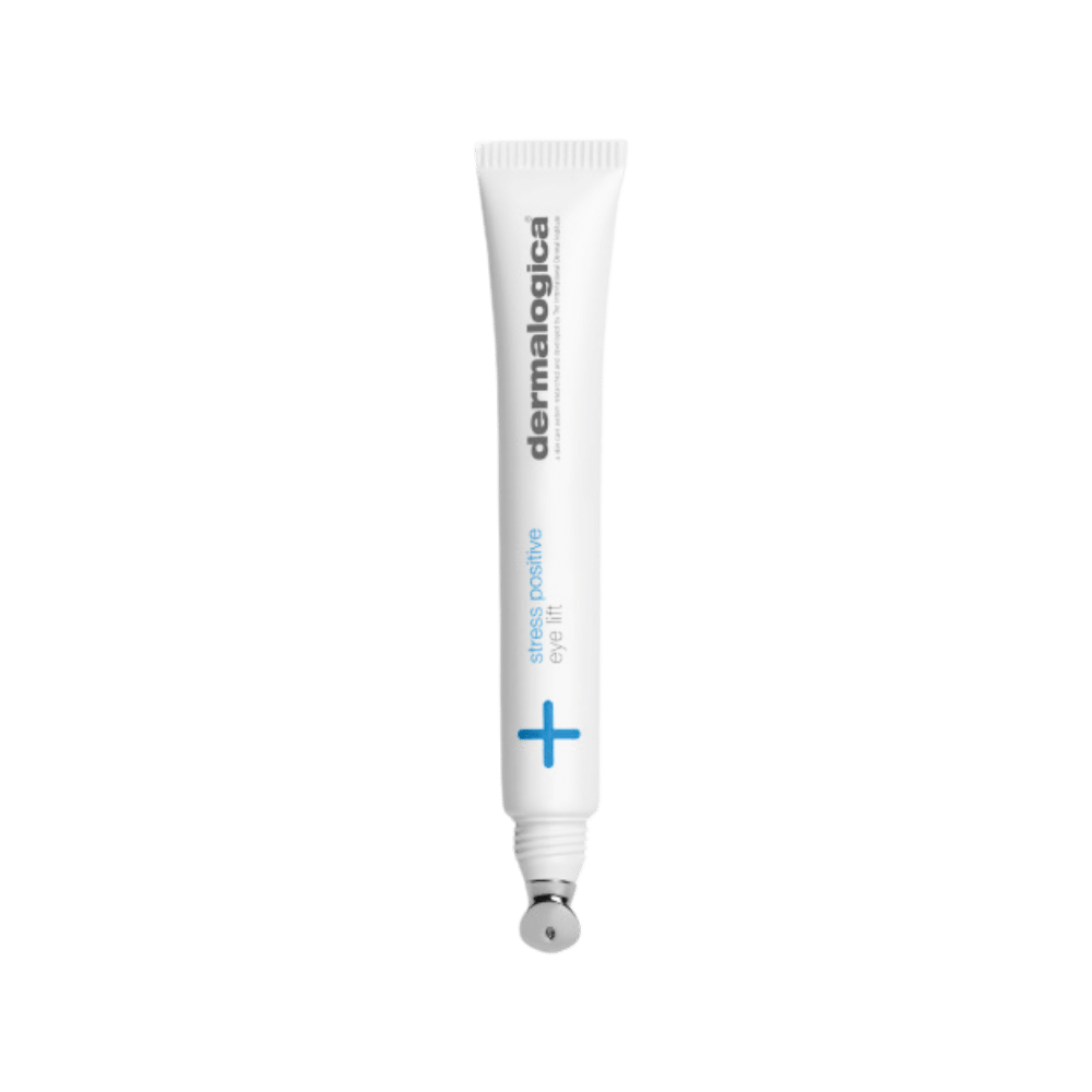 Dermalogica Stress Positive Eye Lift productos dermocometicos para rutina de skincare cosmeticos belleza salud de la piel acne arrugas manchas belihebe by doctora luisa obregon barranquilla colombia