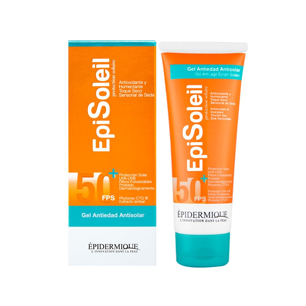 Épidermique Episoleil Gel Antiedad Antisolar Fps 50+