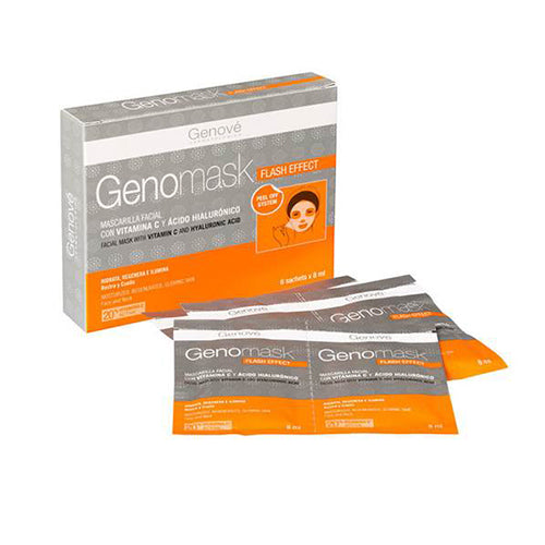 Genové Genomask Mascarilla Facial Con Vitamina C Y Ácido HialurÓnico