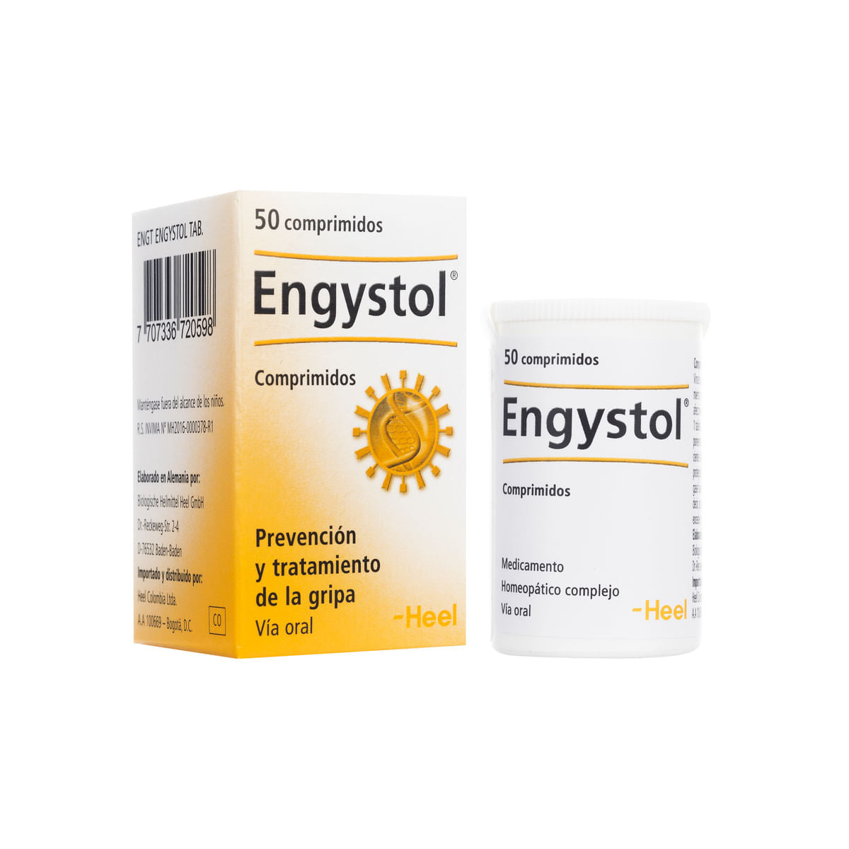 Heel Engystol/ 50 Tabletas