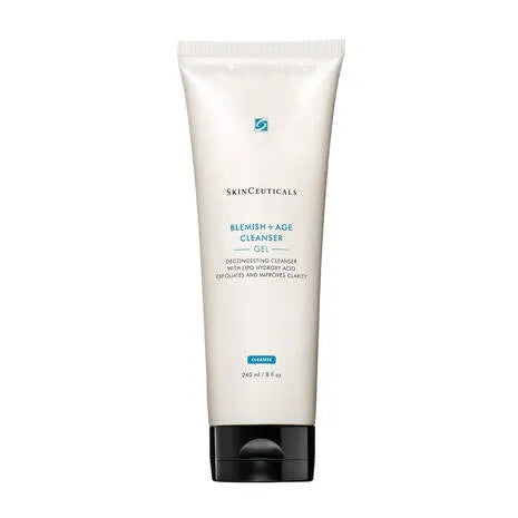 Skinceuticals Blemish + Age Cleanser productos dermocometicos para rutina de skincare cosmeticos belleza salud de la piel acne arrugas manchas belihebe by doctora luisa obregon barranquilla colombia