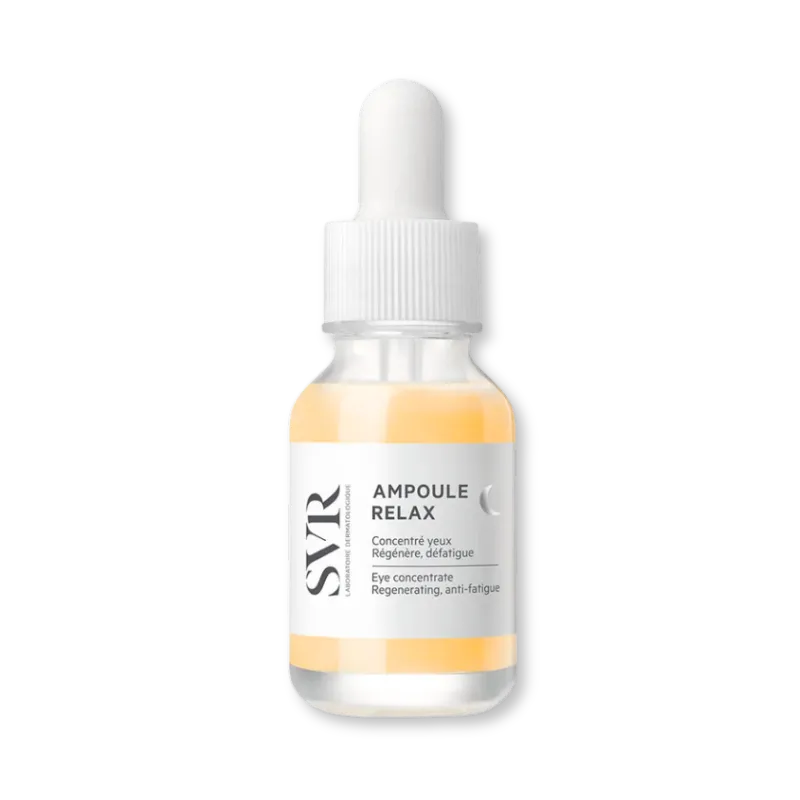 Ampoule Relax sérum contorno de ojos nocturno para reducir ojeras, bolsas y arrugas.