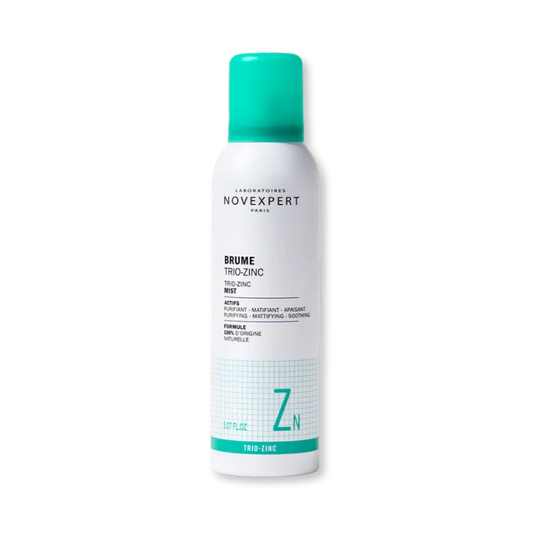 Bruma purificante con zinc Novexpert spray facial antiacné para controlar grasa, reducir imperfecciones y matificar la piel.Novexpert Bruma Purificante con Zinc Antiacné 150 ml