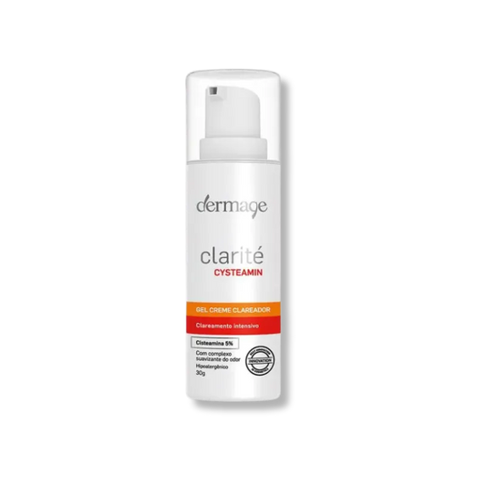 Clarité Cisteamina 5% Dermage suero aclarante para melasma y manchas resistentesDermage Clarité Cisteamina 5% – Suero Aclarante para Melasma