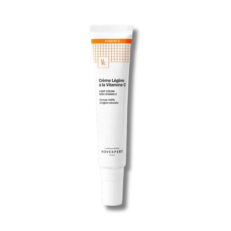 Crema ligera con vitamina C hidratante antiedad para todo tipo de pieles