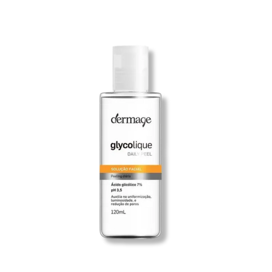 Dermage Glycolique Daily Peel tónico facial con ácido glicólico al 7% para exfoliación químicaDermage Glycolique Daily Peel 7% | Tónico Facial Renovador