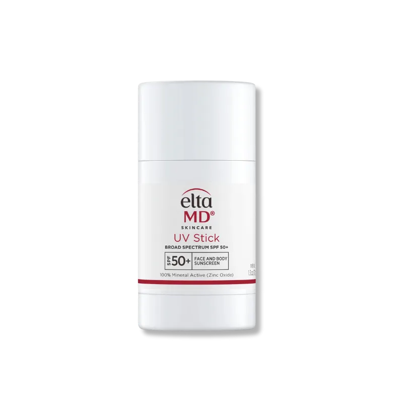 EltaMD UV Stick SPF 50+ protector solar mineral en barra para rostro y cuerpo