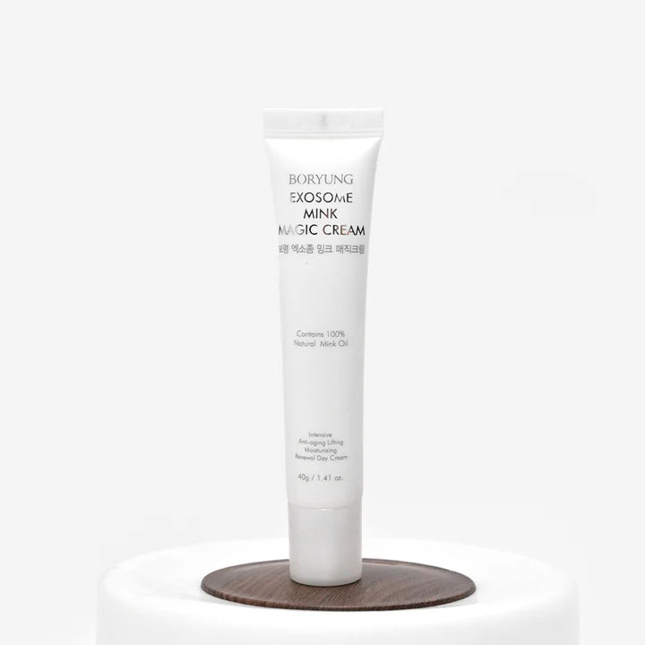 Exosome Mink Magic Cream crema coreana con exosomas regeneradora facial.