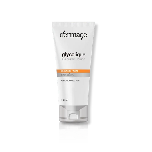 Glycolique jabón líquido 140 ml para limpieza facial profunda con ácido glicólicoDermage Glycolique Jabón Líquido 140 ml | Limpieza Facial con Ácido Glicólico