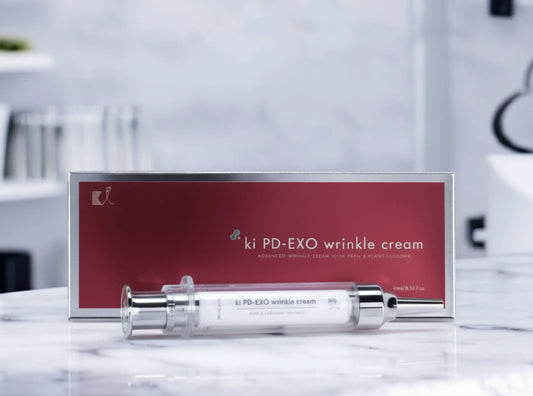 Crema antiarrugas con PDRN y exosomas que mejora firmeza, reduce líneas finas y aporta hidratación profundaKI PD-EXO Wrinkle Cream PDRN + Exosomas Antiedad 10ml | Neoderm