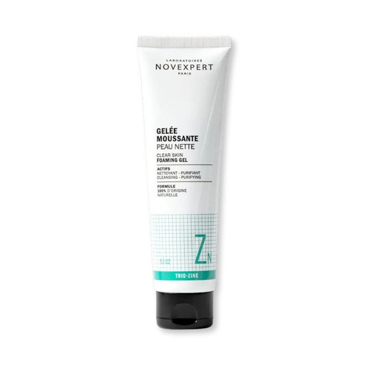 Gel limpiador purificante Novexpert Trio-Zinc para piel grasa o con acné, limpia poros y reduce imperfecciones.Novexpert Gel Limpiador Purificante Trio-Zinc 150 ml
