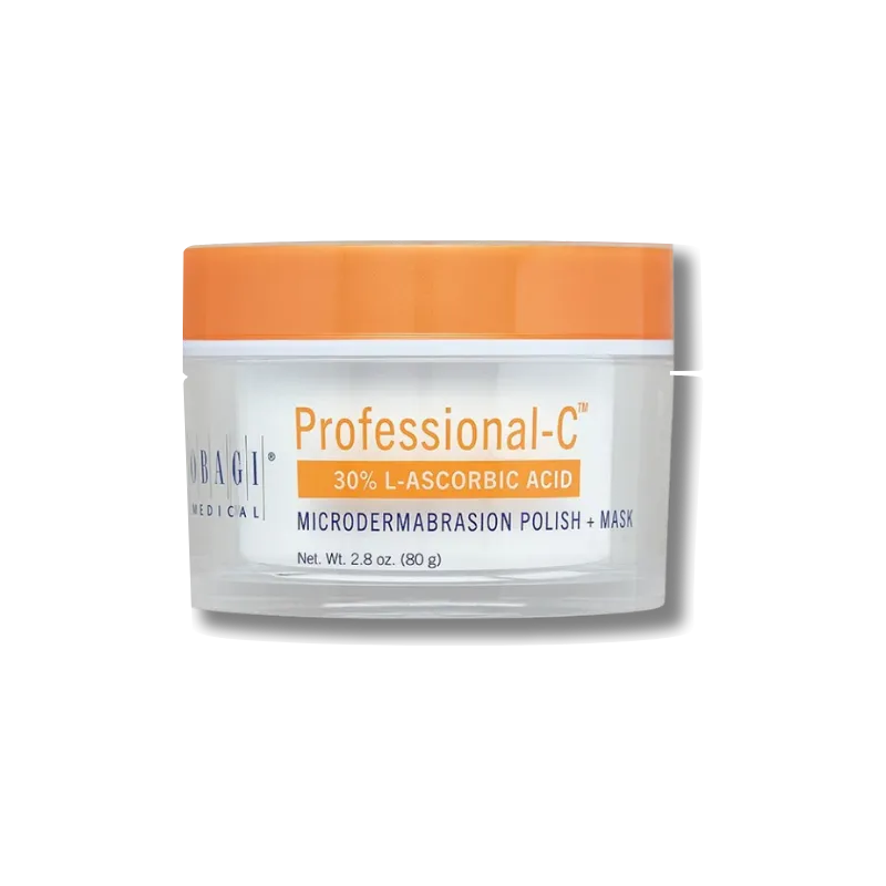 Obagi Professional-C Microdermabrasion Polish aplicado en piel femenina