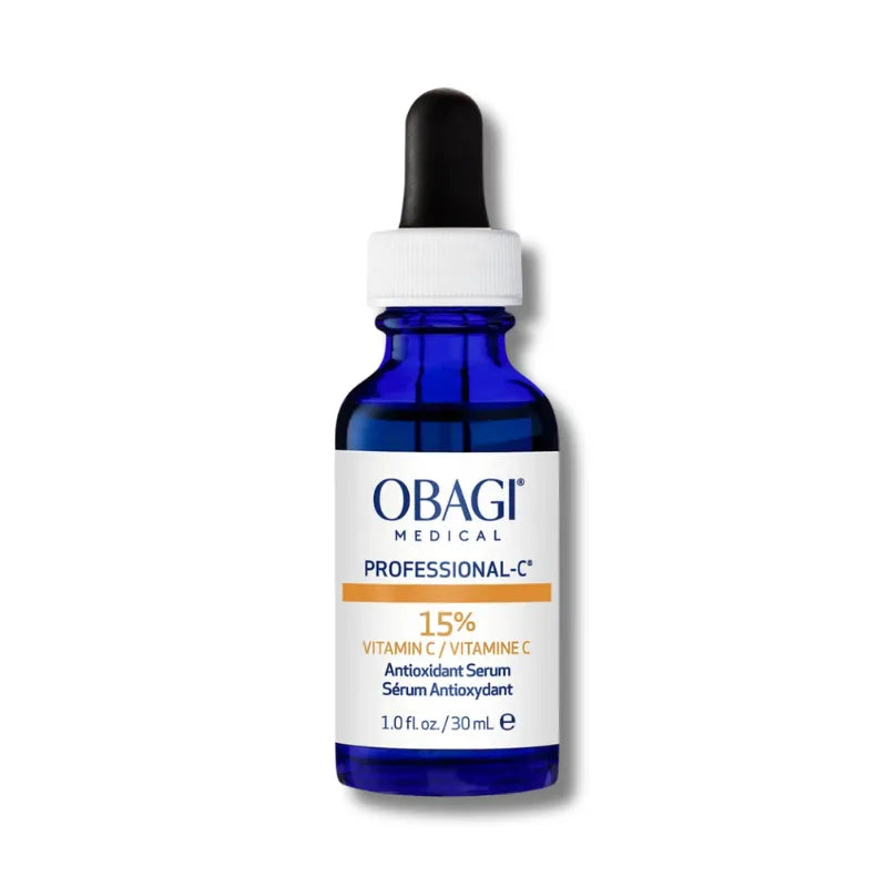 Obagi Professional-C Serum 15% vitamina C pura para iluminar piel normal a grasa, reducir manchas y mejorar líneas finas.