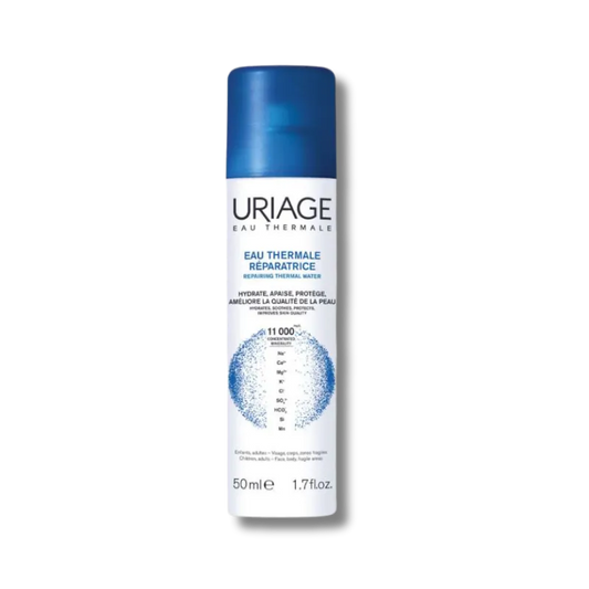 Uriage agua termal formato viaje 50mlUriage Agua Termal Reparadora 50ml | Hidratación, calma y protección
