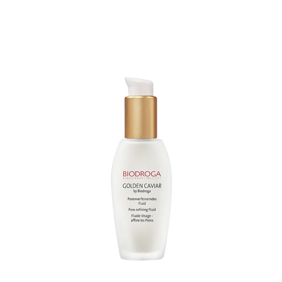 Biodroga Golden Caviar Pore-refining Fluid productos dermocometicos para rutina de skincare cosmeticos belleza salud de la piel acne arrugas manchas belihebe by doctora luisa obregon barranquilla colombia 