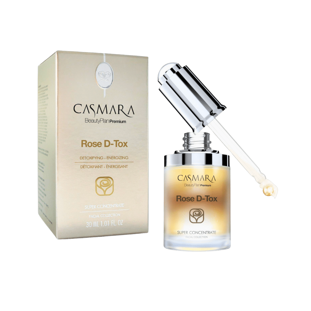 Casmara Rose D-Tox Super Concentrate productos dermocometicos para rutina de skincare cosmeticos belleza salud de la piel acne arrugas manchas belihebe by doctora luisa obregon barranquilla colombia 