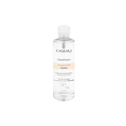 Casmara Urban Protect Micellar Water Anti-Pollution productos dermocometicos para rutina de skincare cosmeticos belleza salud de la piel acne arrugas manchas belihebe by doctora luisa obregon barranquilla colombia Casmara Urban Protect Micellar Water Anti-Pollution