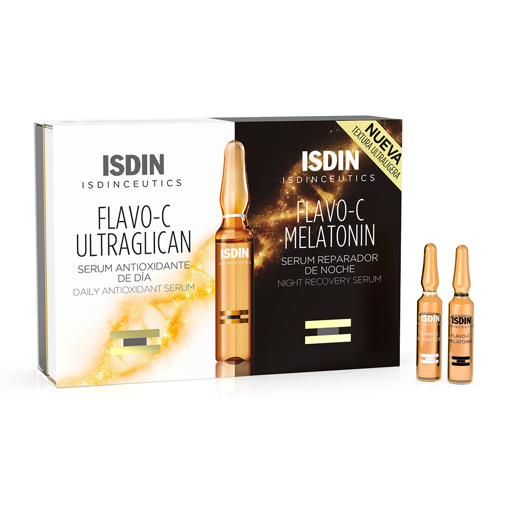 ISDIN Isdinceutics Flavo-C Melatonin & Ultraglican 20 Amp