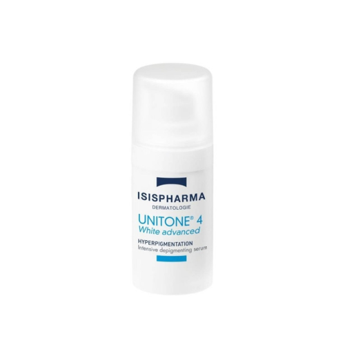 Isispharma Unitone 4 White Advanced productos dermocometicos para rutina de skincare cosmeticos belleza salud de la piel acne arrugas manchas belihebe by doctora luisa obregon barranquilla colombia 