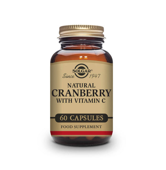 Solgar Natural Cranberry Vitamin C  X 60 CapsulasSolgar Natural Cranberry Vitamin C  X 60 Capsulas